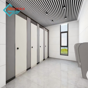 Hiện Đại Nhôm Tổ Ong Hội Đồng Quản Trị Nhà Vệ Sinh Tủ Phân Vùng Gỗ Hạt Thiết Kế Cho Nhà Hàng Phòng Tắm Trường Trung Tâm Phòng Tắm Phòng Tắm - Product Image 4