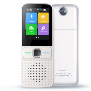 <span class=keywords><strong>Traductor</strong></span> <span class=keywords><strong>de</strong></span> Audio y Fotos WIFI T10, 1500 mAh <span class=keywords><strong>de</strong></span> Larga Duración <span class=keywords><strong>de</strong></span> Batería, 118 Idiomas, Traducción Sin Conexión, <span class=keywords><strong>Traductor</strong></span> Inteligente con IA - Product Image 1
