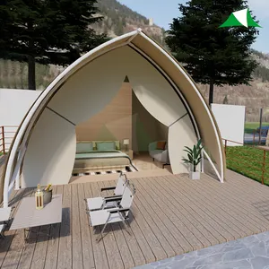 Vier-Jahreszeiten-Safari-Zelt Camping-Party-Zelt Safari-Glamping-Zelt für das Leben in Resorts