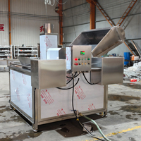 Nouvelle friteuse automatique de haute qualité pour snacks, chips de pommes de terre, poulet, en acier inoxydable de qualité alimentaire 380V
