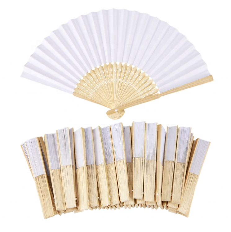 Персонализированное имя невесты и жениха и свадьба, Шелковый Ручной Веер с подарочной сумкой из органзы