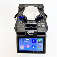 Gimbo FS-97 5G Fusionadora de Fibra Óptica GPRS, Kit de Máquina de Empalme Óptico para Cable, Cortadora y Peladora Manual FTTH