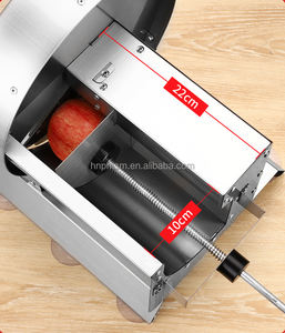 Máquina cortadora de frutas y verduras industrial Tamaño de viaje Cebolla Zanahoria Plátano Aguacate Tomate Fresa Jengibre Cortador - Product Image 5