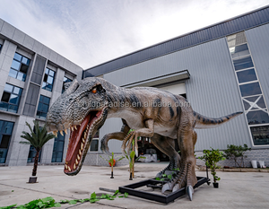 Dinosaure <span class=keywords><strong>T</strong></span> <span class=keywords><strong>Rex</strong></span> Animatronic réaliste grandeur nature pour le parc à thème <span class=keywords><strong>Jurassic</strong></span> - Product Image 1