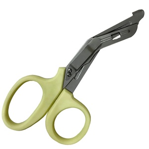 Ciseaux tactiques chirurgicaux de haute qualité en acier allemand, ciseaux manuels pour traumatismes, ciseaux utilitaires de camping en plein air avec crochet, OEM ODM - Product Image 1