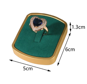 Support de présentation de bijoux en alliage d'aluminium de luxe avec boucle de fermeture, idéal pour vitrine de bijouterie et accessoires de photographie - Product Image 6