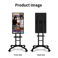 Machine de diffusion en direct Écran tactile LCD Écran intelligent 2k Panneau d'affichage rotatif Téléviseur avec systèmes personnalisés
