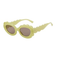 Lunettes de soleil œil de chat Y2K personnalisées style européen et américain pour femmes, protection UV400, monture complète, idéales pour les fêtes, lunettes de soleil amusantes et transfrontalières.