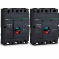 Disjoncteur à boîtier moulé 800A 3P 4P MCCB, thermique-magnétique, AC 400/415/690V, 100KA, protection de l'alimentation à courant élevé, CE CCC