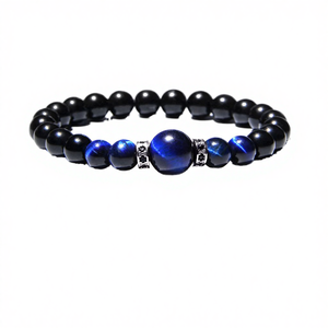 Wholesale Trendy Geometric <b>Crystal</b> Rhinestone 8mm Colorful Matte Unisex Combination <b>Bracelets</b> for Anniversary - Product Image 4