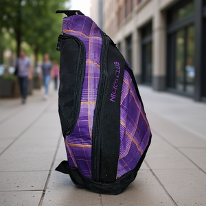 Borsa a tracolla da donna Nicksclub 24 L Zaino urbano resistente all'acqua a quadri per uso quotidiano - Product Image 2