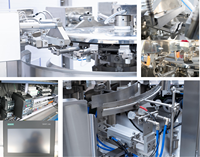 Machine de remplissage automatique de pâte de chili, multifonctionnelle, pour sachets Doypack, emballage de détergent en sachet plastique