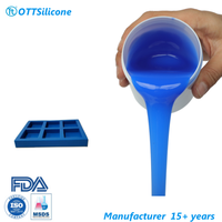 Caoutchouc de silicone liquide 30A pour la fabrication de moules en béton, caoutchouc de silicone RTV-2