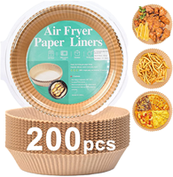 Papiers de cuisson carrés jetables écologiques antiadhésifs et résistants à la graisse pour friteuse à air chaud, compatibles four – Meilleures ventes