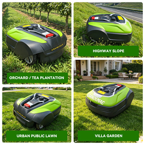 1500 ㎡   Tondeuse à gazon robotisée intelligente GW Optimow 15 avec contrôle par application, charge automatique, <span class=keywords><strong>robot</strong></span> de <span class=keywords><strong>coupe</strong></span> de gazon de jardin - Product Image 4