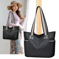 Bolso Tote Impermeable de Nylon Oxford para Mujer con Correa Estampada, Bolsillos con Cremallera, Compartimento Lateral, Logotipo Personalizado, Venta al Por Mayor OEM