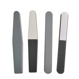 פצירת ציפורניים חד פעמית שחורה מבית Boson Glass, סוג 100/180, ספוג ושיוף דו-צדדי לטיפוח ציפורניים עם תכונת שיוף - Product Image 1