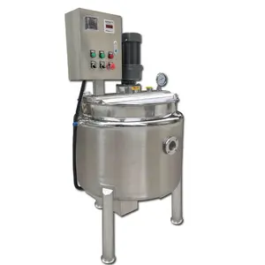 Factory Customization Mixing tank with agitator shampoo dish soap jacket stainless steel mixing equipment