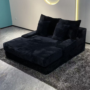 Wholesale Modern Square Velvet Living Room Furniture <strong>Sofa</strong> Compressed Couch <strong>Bed</strong> <strong>Sectional</strong> Foam <strong>Sofa</strong> - Product Image 2