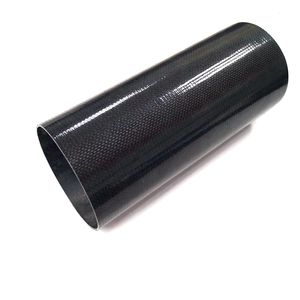 หลอดคาร์บอนไฟเบอร์ขนาดเส้นผ่านศูนย์กลาง200มม. 300มม. ปรับปรุงให้น้ำหนักเบามีขนาดใหญ่และมีขายึดแบบวงกลม - Product Image 5