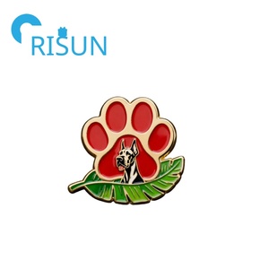 Bán Buôn Kim Loại Tùy Chỉnh Màu Xám Merle Men Cứng Ve Áo Pins Cho Những Người Yêu Chó Pewter Pin Trâm Tuyệt vời Dane Men Đồ Trang Sức Pin Huy Hiệu - Product Image 5