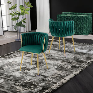 Nội thất phòng ăn phong cách sang trọng Ghế ăn nhung cao cấp - Product Image 2