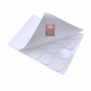 White 20mm Sticker Sheet Candle Making Foam Double Sided Tape Easy Tear Heat Resist Candle Glue Dot