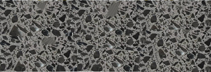 Tablero de terrazo oscuro que se puede utilizar en diversas áreas, como encimeras, baños, salas de estar, aeropuertos, salas de exposiciones, etc. - Product Image 2