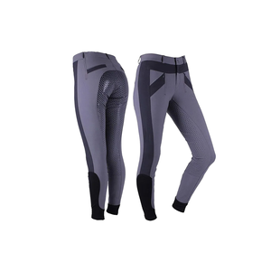 Pantalones de montar a caballo a la moda para hombre, parche de rodilla con logotipo personalizado, Material de cuero indio de silicona, protectores de piernas, calentadores de protección - Product Image 1