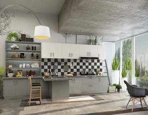 Armoire de cuisine de restaurant sur mesure avec construction en contreplaqué, résistante à l'eau et au design écologique - Product Image 5