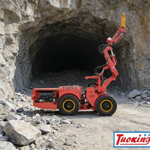 รถขุดเหมืองใต้ดินแบบแรงยึดเกาะสูง TuoXing TP-104 สำหรับเหมืองทองแดงลาสบัมบาส ประเทศเปรู คัสโก อปูริมาค - Product Image 3