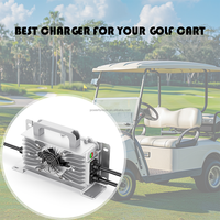 Chargeur de batterie au lithium rapide de haute qualité 36V 24V 60V 72V 84V pour batteries au plomb-acide et LiFePO4, idéal pour les voitures de golf électriques et les bateaux électriques