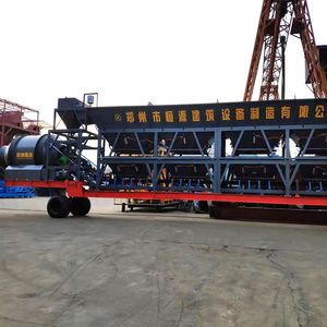 Planta Mezcladora de Concreto Móvil Pequeña de 25/35/50/100m3/h a Precio de Fábrica - Product Image 2