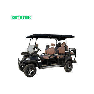 Voitures de golf électriques tout-terrain 6 places de haute qualité, personnalisées, neuves, à prix compétitif pour les routes non publiques - Product Image 2