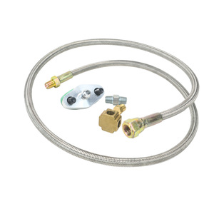 Tuyau de carburant pour turbocompresseur Poyracing, en acier inoxydable, universel, adapté aux turbocompresseurs T3 T4 - Product Image 2