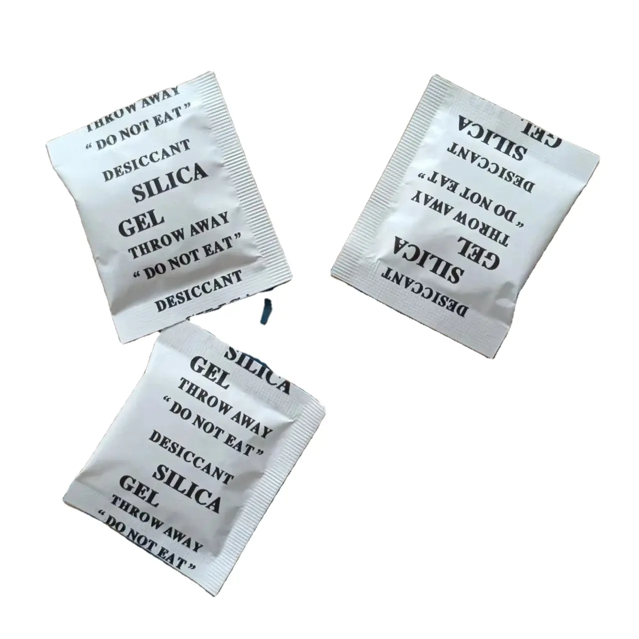 Pacchetti di gel di silice contenitore contenitore per uso alimentare sacchetto di perline 0.5g 1g 2g 5g 200g scatola confezione gel di silice essiccante per alimenti