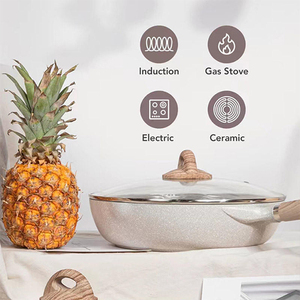 <span class=keywords><strong>Juego</strong></span> <span class=keywords><strong>de</strong></span> utensilios <span class=keywords><strong>de</strong></span> cocina antiadherentes <span class=keywords><strong>de</strong></span> silicona, material <span class=keywords><strong>de</strong></span> vidrio que incluye <span class=keywords><strong>ollas</strong></span> <span class=keywords><strong>de</strong></span> granito y cerámica <span class=keywords><strong>para</strong></span> uso en la cocina - Product Image 4