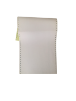 Papier NCR à formes continues autocopiantes de 9 à 1/2x11 pouces pour imprimante matricielle Ples multiples blanc/rose/jaune/bleu/vert