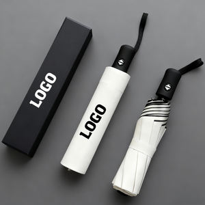 WSY9475 moda resistente paraguas grande promoción Auto abierto grande Uv doble capa tela a prueba de viento LED linterna paraguas - Product Image 1