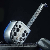 Nouvelle règle métrique télescopique anti-corrosion étanche 5M/16FT, ruban à mesurer en acier inoxydable anti-chute et résistant à l'usure