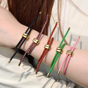 Cá Nhân Có Thể Điều Chỉnh Đầy Màu Sắc Trượt Milan Dây Thép Không Gỉ Chuỗi Vòng Đeo Tay Không Thấm Nước Lướt Dây Vòng Đeo Tay - Product Image 3