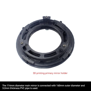 D114F500 <span class=keywords><strong>telescopio</strong></span> de reflectancia newtoniana <span class=keywords><strong>Kit</strong></span> de bricolaje enfocador de espejo secundario primario buscador de asiento de enfoque alcance 10X conjunto de ocular - Product Image 5