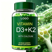 Compléments Nutritionnels OEM/ODM Vitamine K2 D3 Bonbons Gélifiés Personnalisation de Marque Privée
