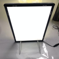 Dropshipping Led Slim A3 Poster Insert Light Box Led Backlit Aluminium Frame Menu Board