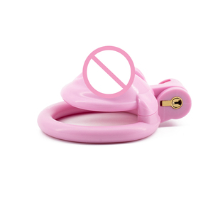 Jaula de Castidad para Pene, de Plástico, en 6 Colores, con Anillo de 4 Tamaños, Dispositivo de Castidad para Hombres, Juguetes Sexuales para Adultos, Gay - Product Image 4