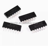 74LS04 74HC04 7404 Circuit intégré inverseur à déclencheur Schmitt six voies, convertisseur de puce IC, DIP-14 en ligne, circuit intégré de gestion de l'alimentation, circuit intégré de contrôle PWM