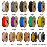 Fabricant de filament d'imprimante 3D de haute qualité OEM ODM Kingroon, filament PLA 1,75 mm 1 kg/rouleau pour imprimante 3D FDM