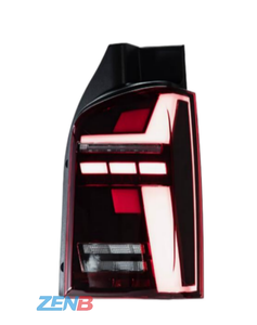ไฟท้ายสีแดงสำหรับรถ Volkswagen Multivan T5 ปี 2010-2014 <span class=keywords><strong>Caravelle</strong></span> แบบดัดแปลง ไฟท้าย LED ไดนามิกแบบไหล - Product Image 1