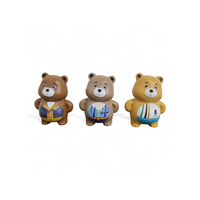 Pistolet à eau pour animaux Jouets de jeu d'été pour enfants Jeux de plein air Ours mignon Jouet à eau en ABS Amusement estival Pistolet à eau pour ours avec impression UV