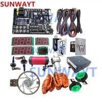 Machine d'arcade de basket-ball de rue pour adultes d'intérieur pièces d'armoire panneau LCD kits de jeux de balle de tir de basket-ball à pièces de monnaie